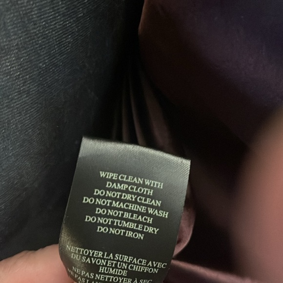 BLANKNYC Anthropologie Faux Leather Moto Jacket Plum/Prune Color - NWT, Size L - Picture 4 of 11